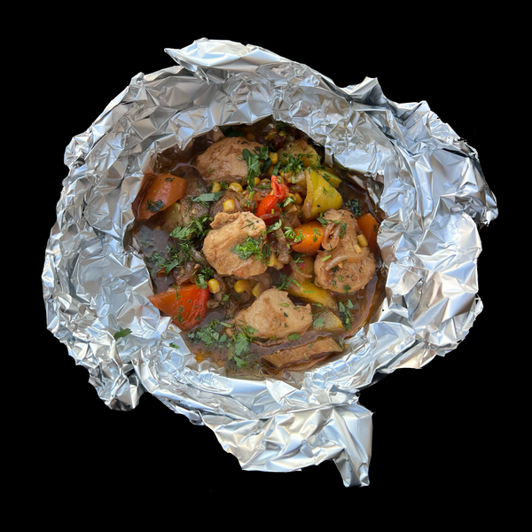 Курица в фольге