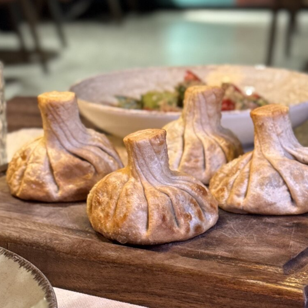 Обжаренные хинкали с бараниной, 1 шт