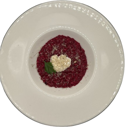 Ризотто со свеклой