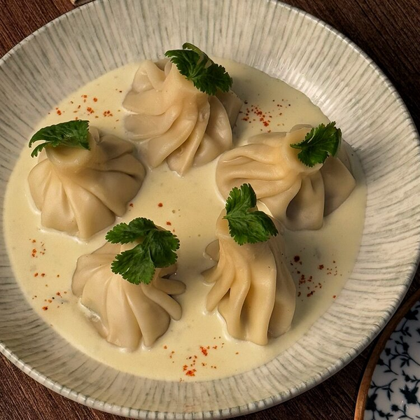 Мини хинкали с курицей, 5 шт