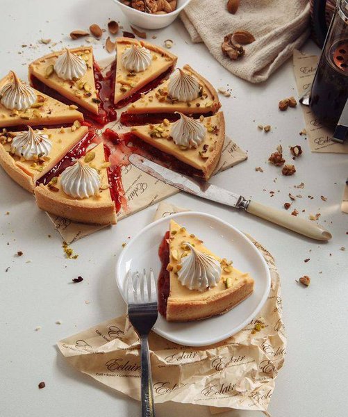 Клубничный тарт