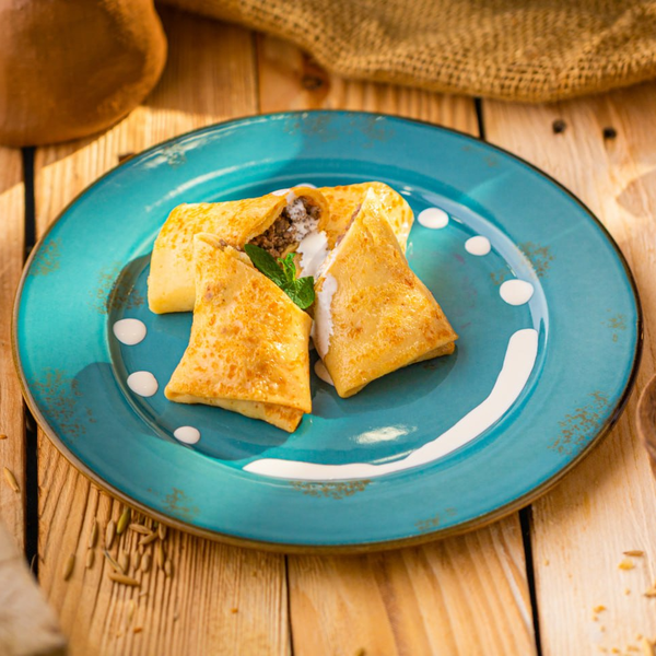 Блинчики с мясом