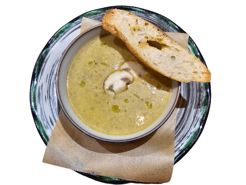 Грибной крем-суп из шампиньонов