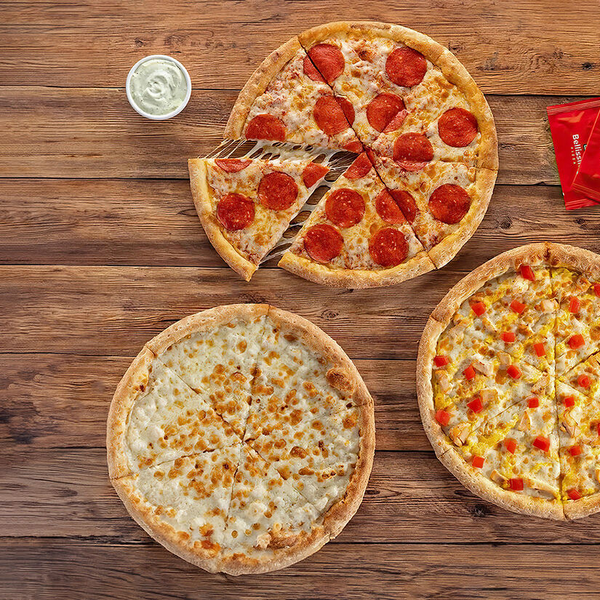 Куриная ветчина пицца