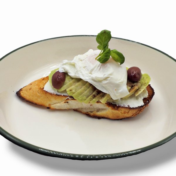 Брускетта с авокадо