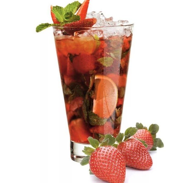 Айс-ти клубничный