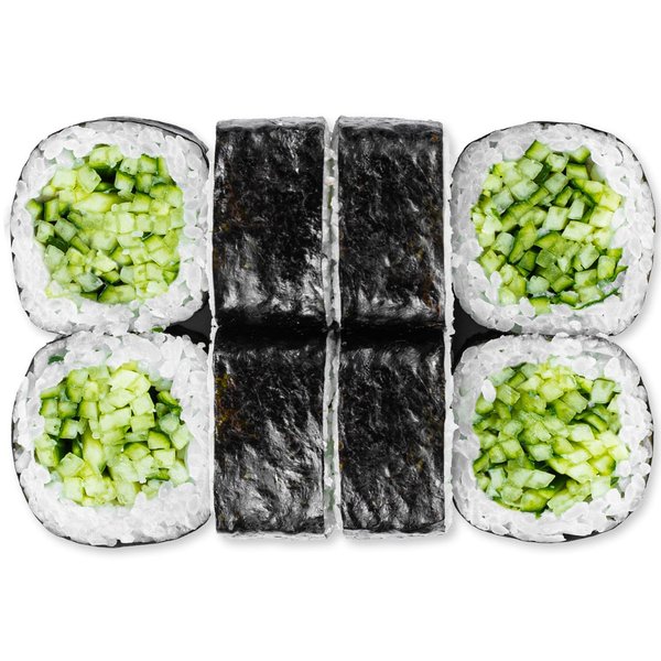 Мини ролл с огурцом 8 шт