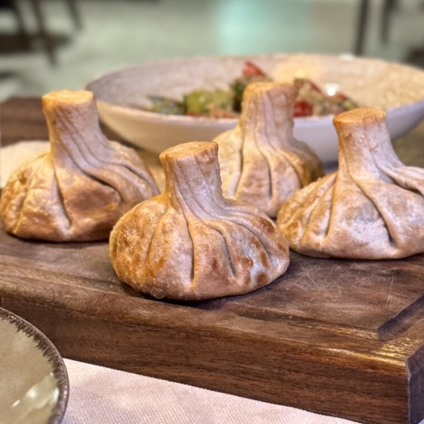 Обжаренные хинкали с говядиной, 1 шт