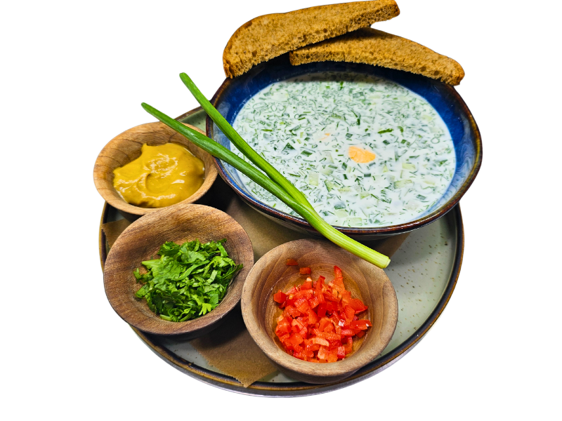 Окрошка Байская на мацони