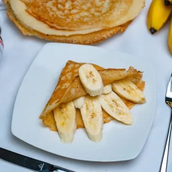 Блинчик с бананом