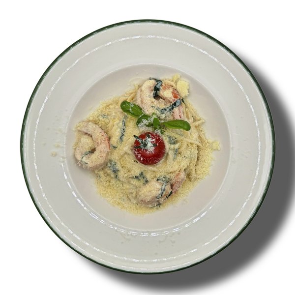 Паста с креветками