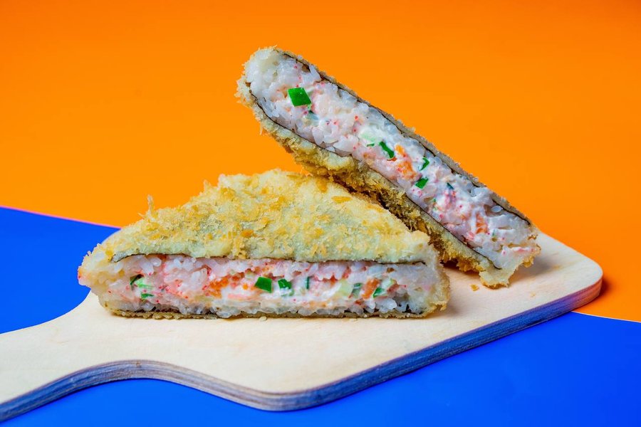 Сэндвич с крабом