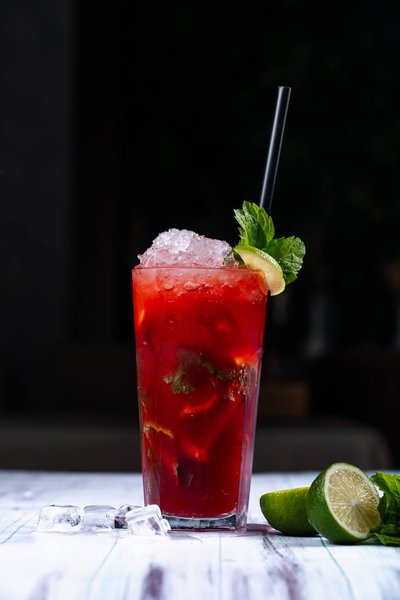 Мохито клубничный