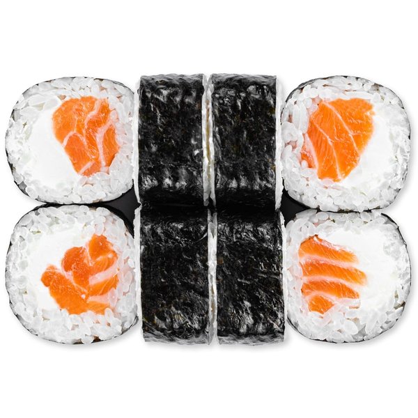 Мини сливочный с лососем 8 шт