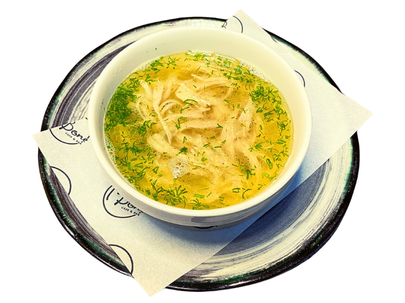 Куриный суп с лапшой