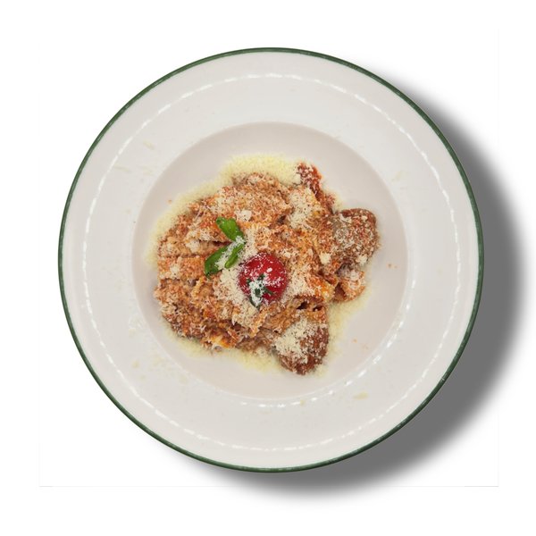 Паста с фрикадельками