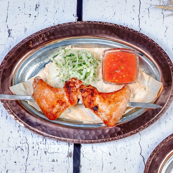 Шашлык из куриных крыльев