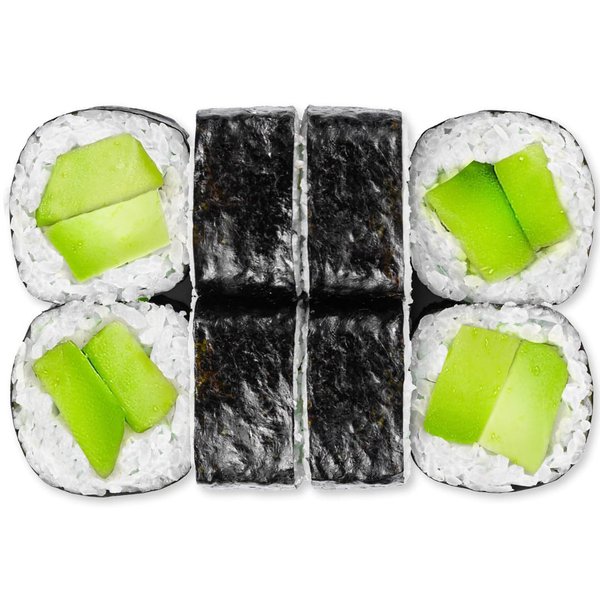 Мини ролл с авокадо 8 шт