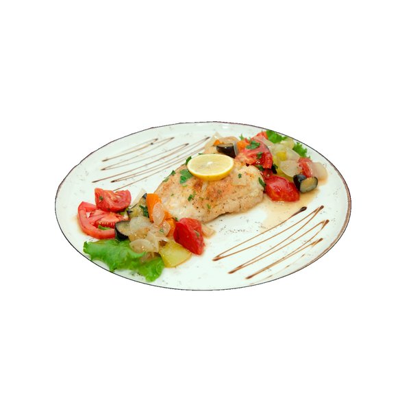 Рыба с овощами