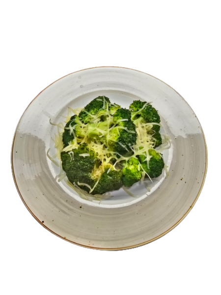 Брокколи с пармезаном