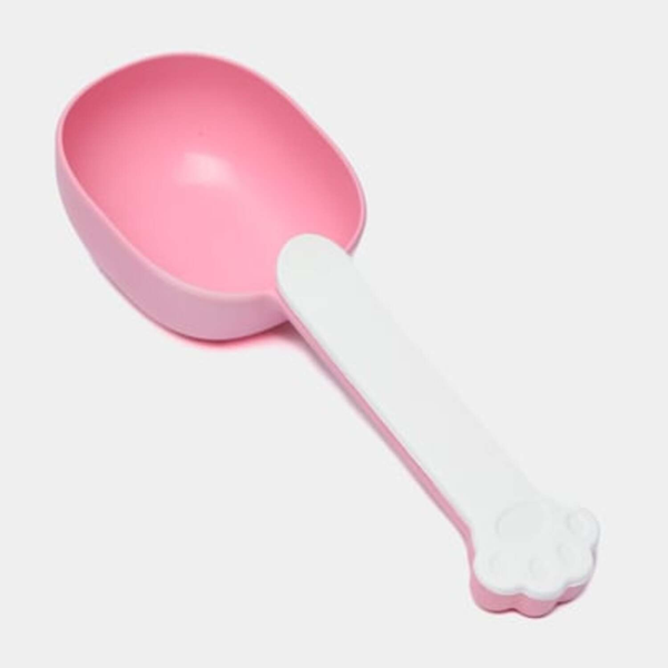 Совок для корма с зажимом