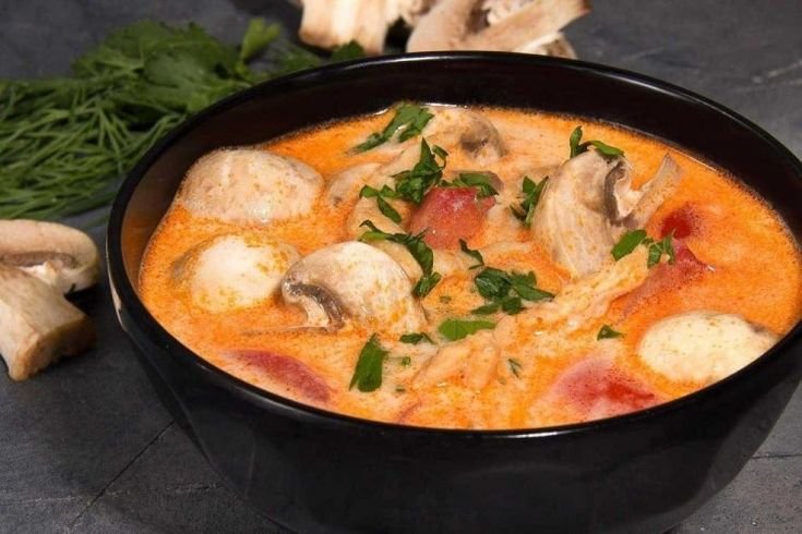 Том Ям с курицей