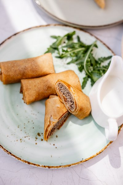 Блинчик с мясом