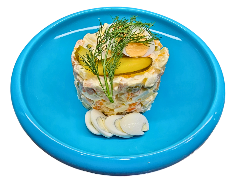 Салат Столичный с индейкой