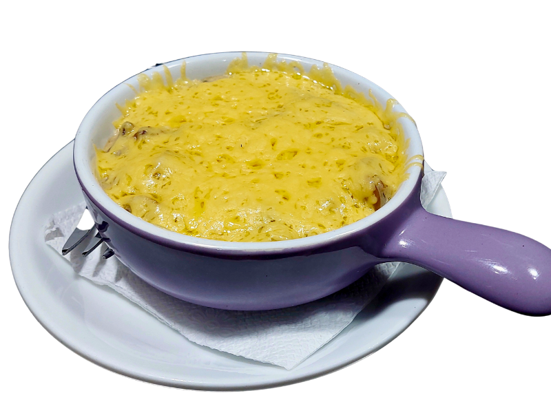 Жульен с курицей и грибами