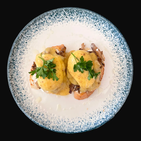 Пашот с грибами