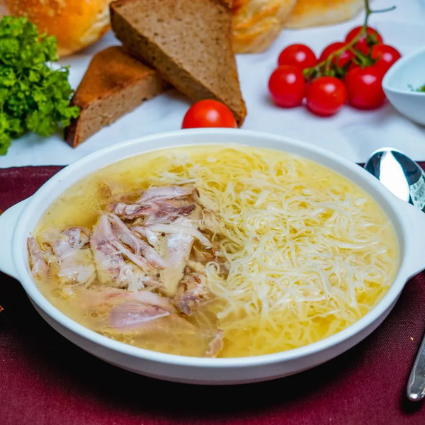 Куриная лапша