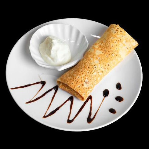 Блин с мясом