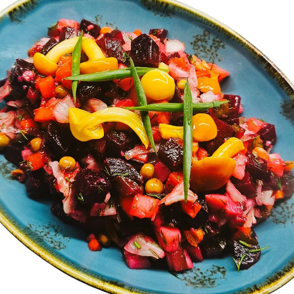 Винегрет с грибочками