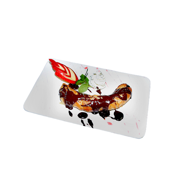 Штрудель с бананом и шоколадом