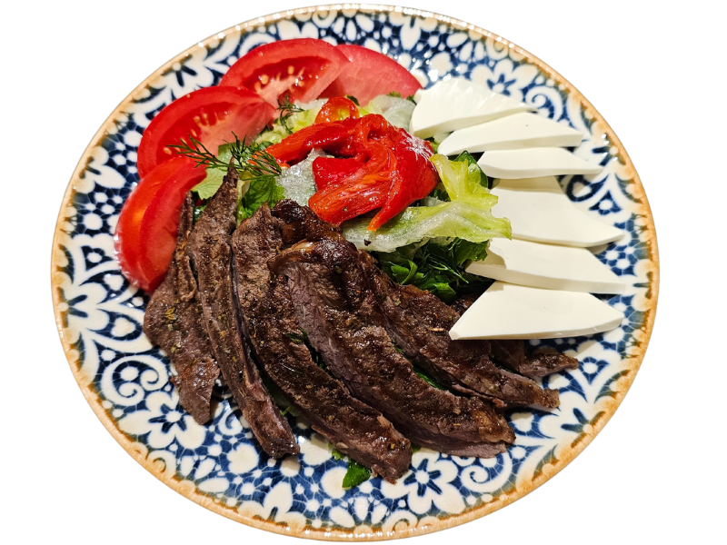 Стейк салат