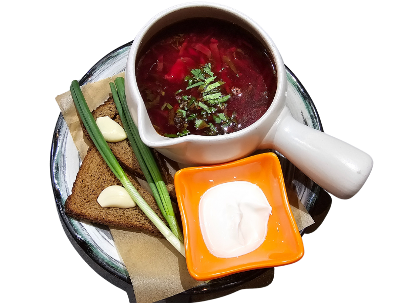 Борщ с говядиной