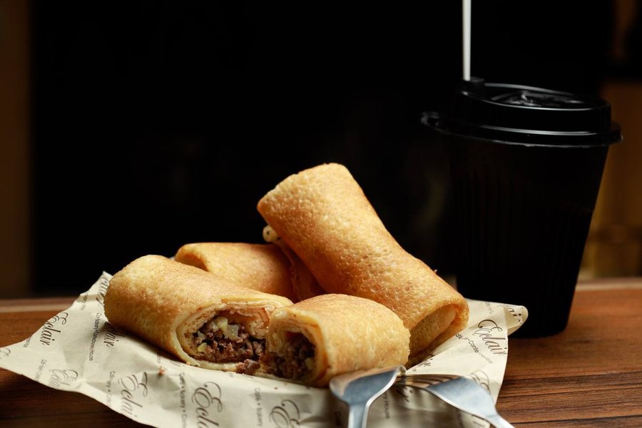 Блинчики с мясом