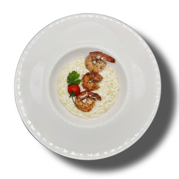 Ризотто с креветками